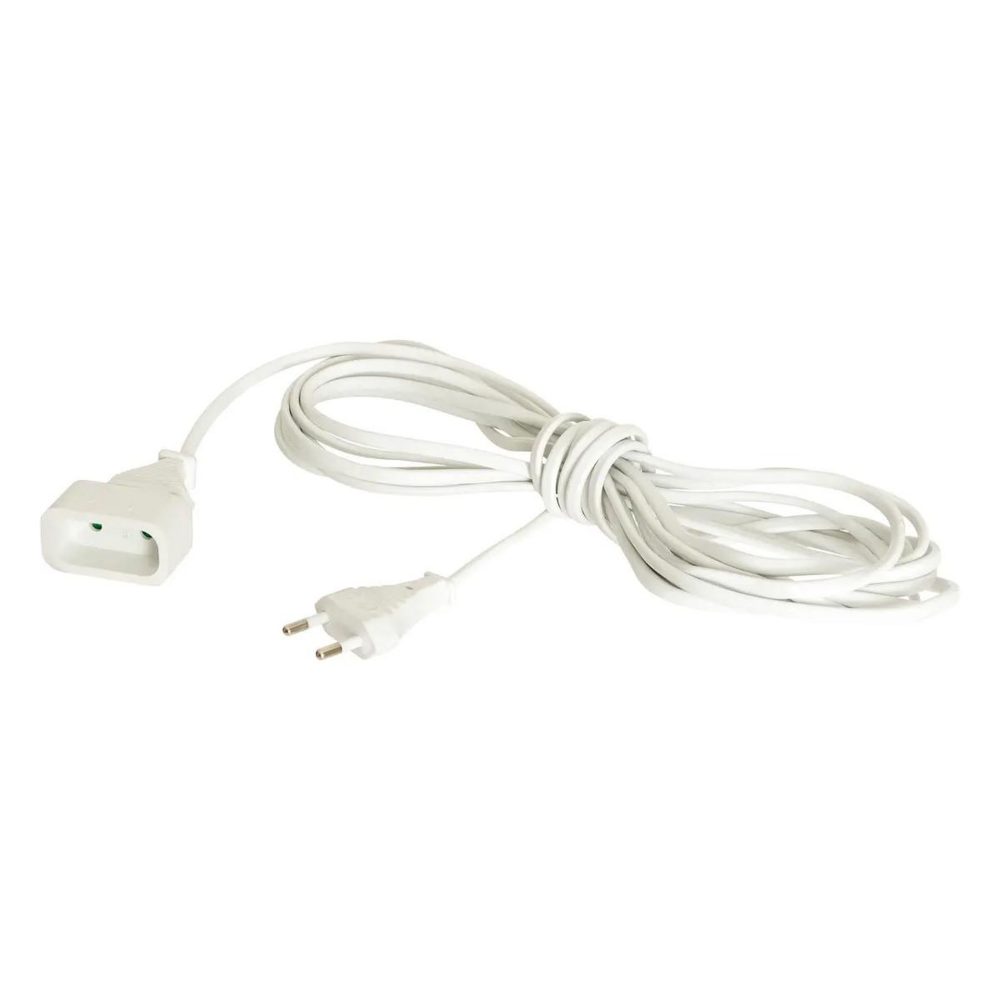 SMART SYSTEM Rallonge électrique smart 5m blanc – Matériel de jardin