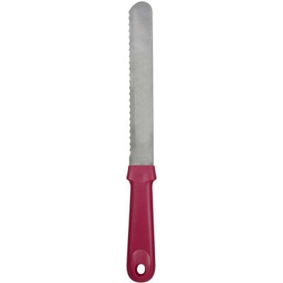 Couteau découpe génoise 35 cm (Framboise)