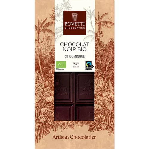 Extérieur utile：Chocolat noir bio de Saint-Domingue 73% - 100 g