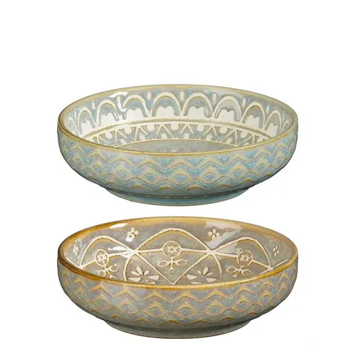Pour un jardin agréable:Coupe en céramique Isa - Ø 12 cm x H 3,5 cm