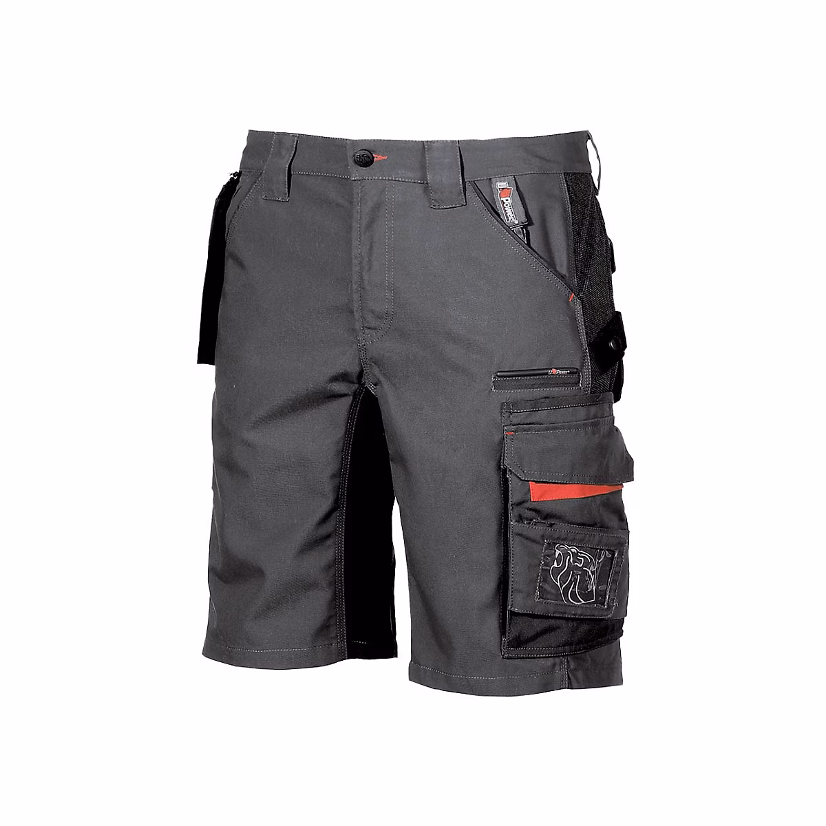 Bermuda de travail START SY003 Grey Meteorite – taille 50 unisexe.