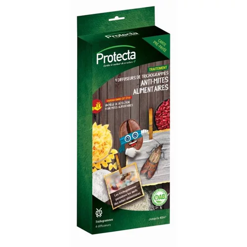 Jardin et plaisir:Diffuseurs de trichogrammes antimites alimentaires Protecta - Les 4 pièces