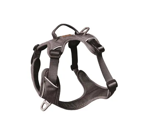 Équipement jardin：Harnais pour chien coloris gris anthracite Kyflie Momentum Urban - Taille 1