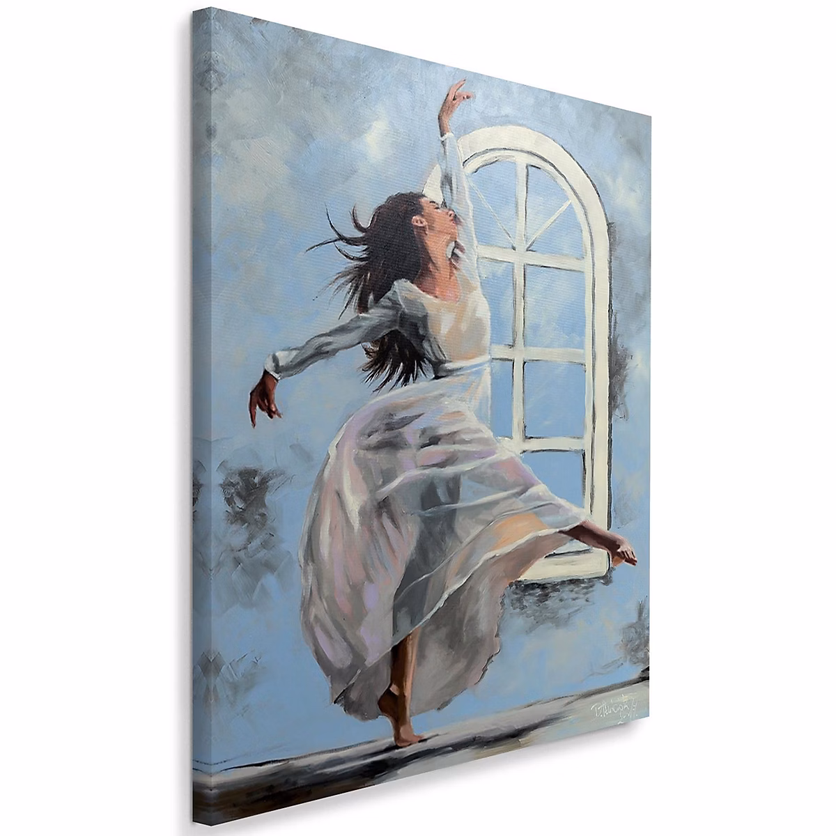 Cadre déco – Ballerine dansante 60 × 90 cm