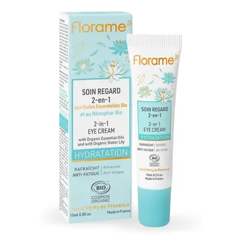 À adopter au jardin：Soin regard 2 en 1 Florame - 15 ml