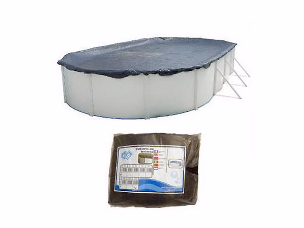 Couverture protection et hivernage Toi SWIMLUX piscine hors – sol ronde O 3.5m