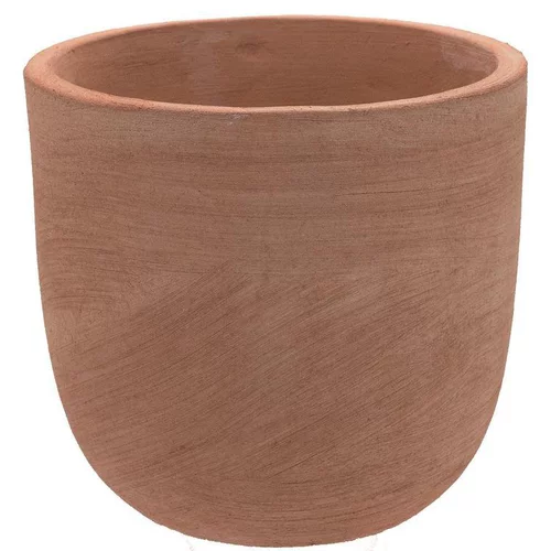 Espace vert essentiel:Pot Moderne rond en terre cuite Ø 19 x H 19 cm
