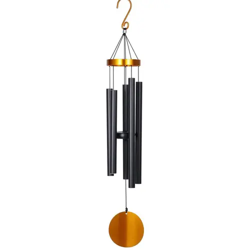 Nature utile：Carillon auréole aurifère coloris noir - 91 cm