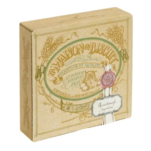 Pour un jardin bien organisé:Boite d’assortiment La Maison du Biscuit - 500 g