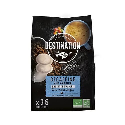 Malin au jardin：36 dosettes souples déca bio 250g