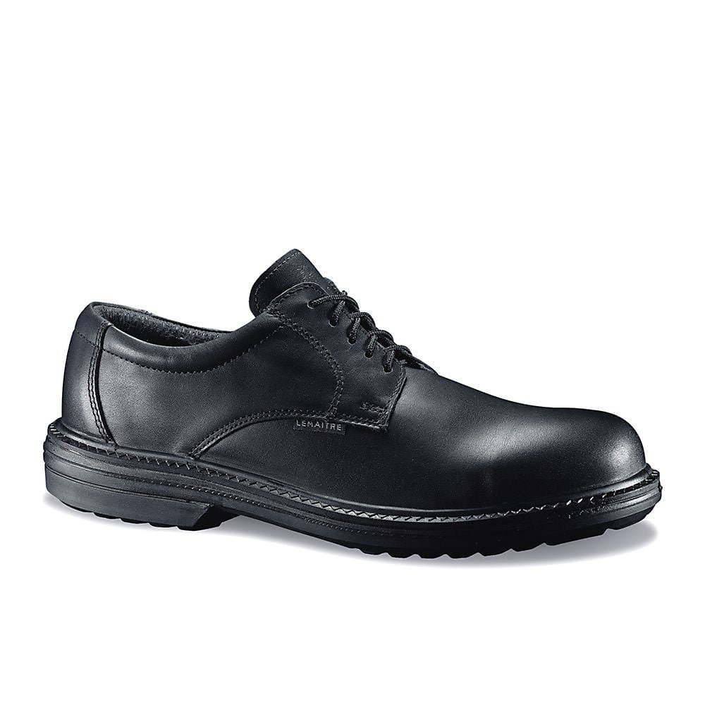 Chaussures de sécurité et chaussettes – Chaussure de sécurité basse cuir Lemaitre S3 Pegase SRC 100% non métalliques Noir 40