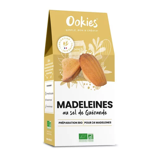 Jardin et plaisir:Madeleines au sel de Guérande Ookies - 300 g
