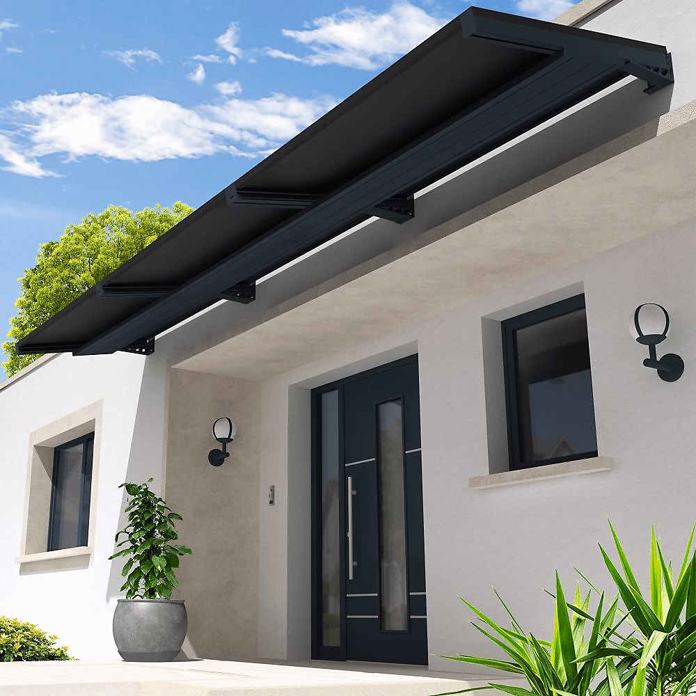Auvent solaire POWER Gris anthracite indépendant 5 panneaux – Réf. ZGFDYFQFB2120447391
