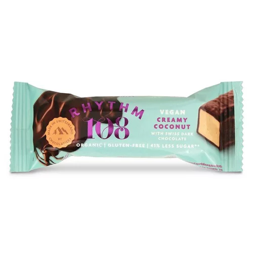 Simple au jardin：Barre bio chocolat fondant noix de coco Rythm 108 - 33 g