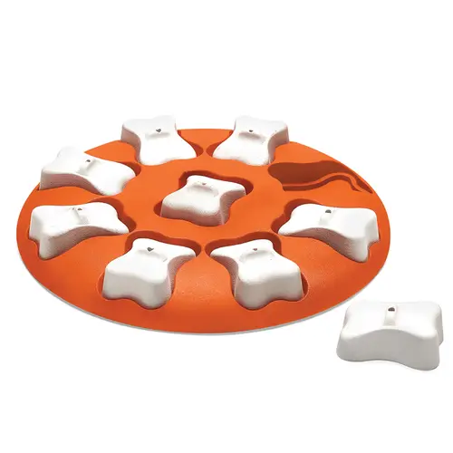 Choix extérieur：Jeu d'intelligence pour chien coloris orange Nina Ottosson Smart niveau 1 - 28 x 4 cm