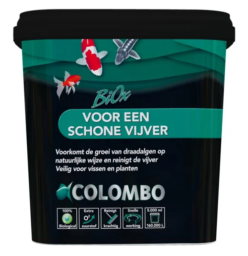 Jardin au quotidien:Traitement préventif algues bio, COLOMBO BASSIN BiOx - 5L