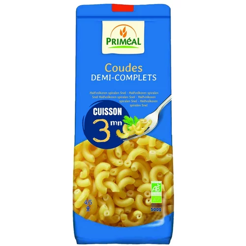 Plaisir dehors：Coudes Primeal 1/2 complets bio