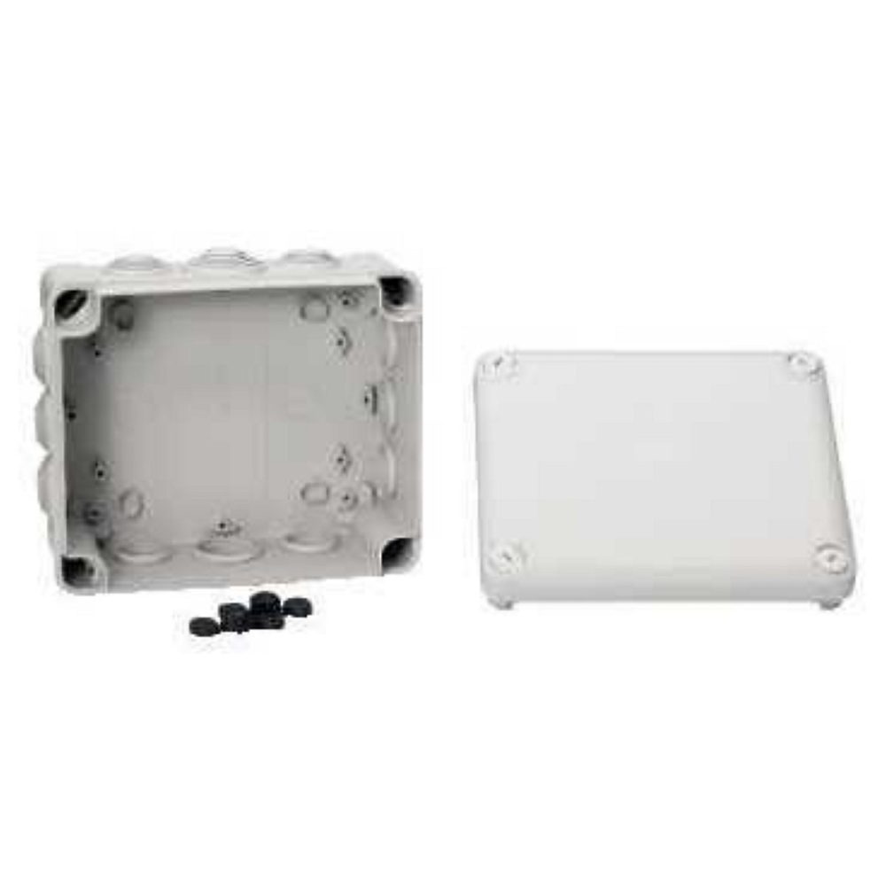 Boîte de dérivation Mureva BOX ENN05010 – 12 entrées, IP55, 195 × 90 × 165 mm