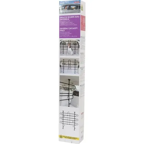 Adapté à votre jardin：Grille auto arrière universelle 85x85x7 cm