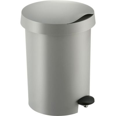 Poubelle à pédale 5L Zodiac (Gris)