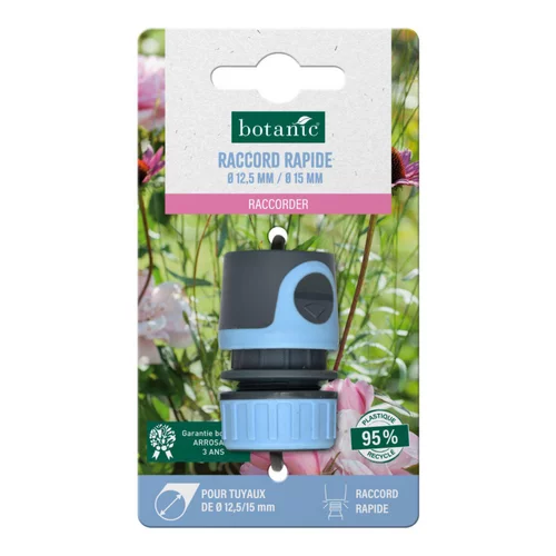 Jardin complet:Raccord rapide botanic® Ø 12,5 mm / Ø 15 mm