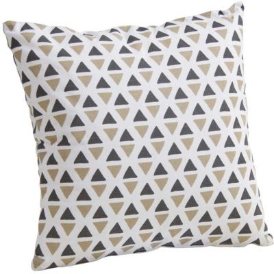Housse de coussin en coton (Triangle)