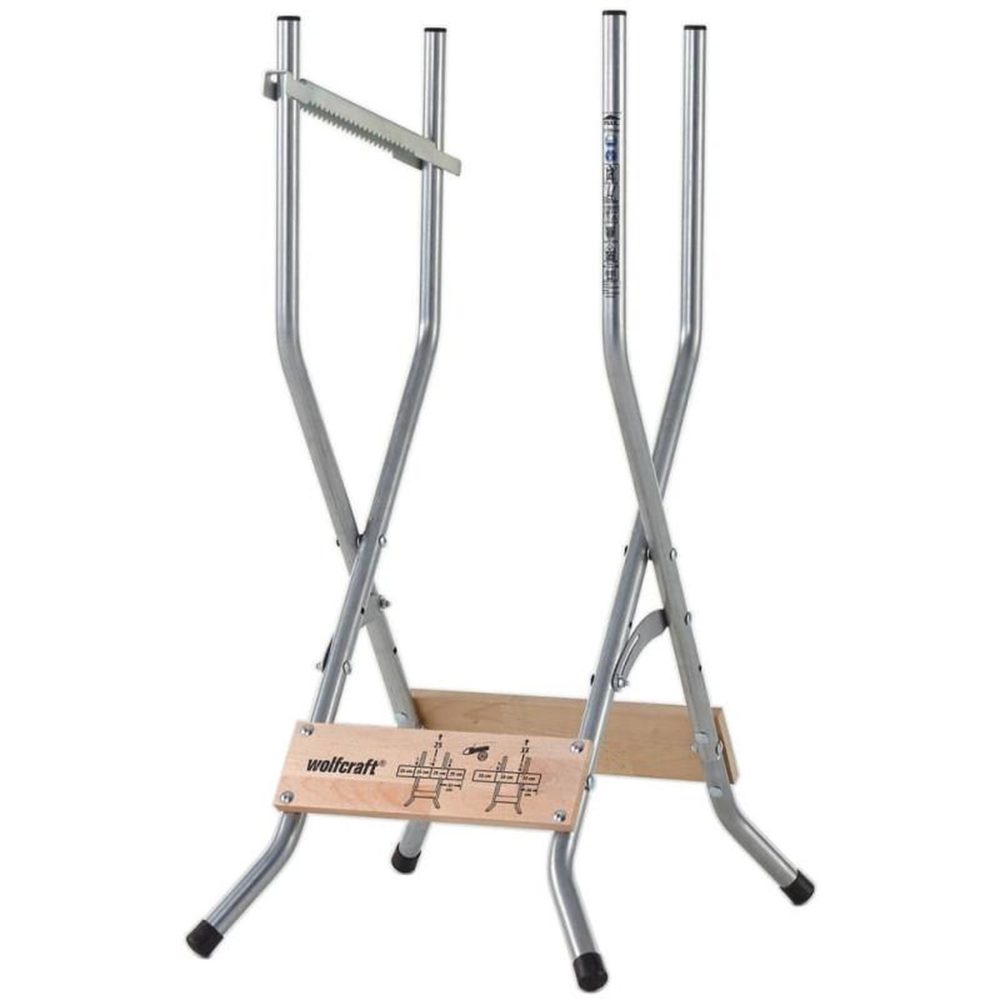 WOLFCRAFT wolfcraft Chevalet à bûches SB 60 100 kg 5119000 – Solutions extérieures