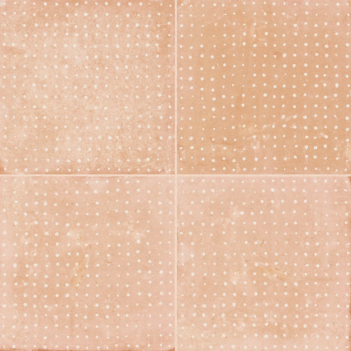 Carrelage effet Terre cuite Poleris Terracotta Argile 22 – 3 × 22,3 × 0,9 cm Argelio, Sol et mur intérieur (vendu par carton de 0,65 m²