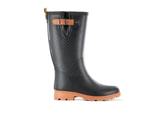 Pour vos espaces：Botte Tenessee coloris noir en coton polyester Blackfox - pointure 40
