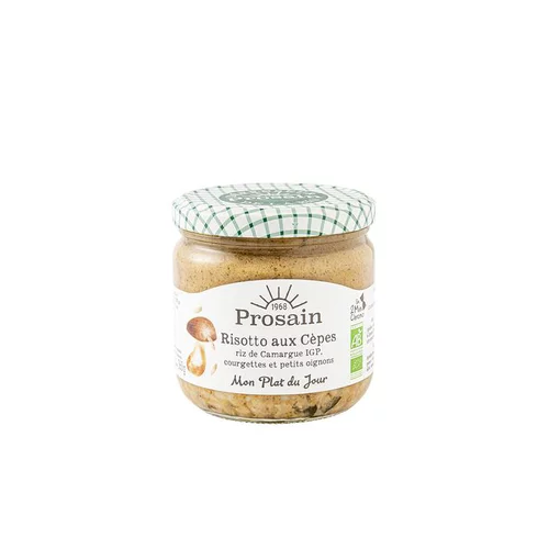 Solution simple：Bocal de risotto aux cèpes Mon Plat du Jour Prosain - 365 g