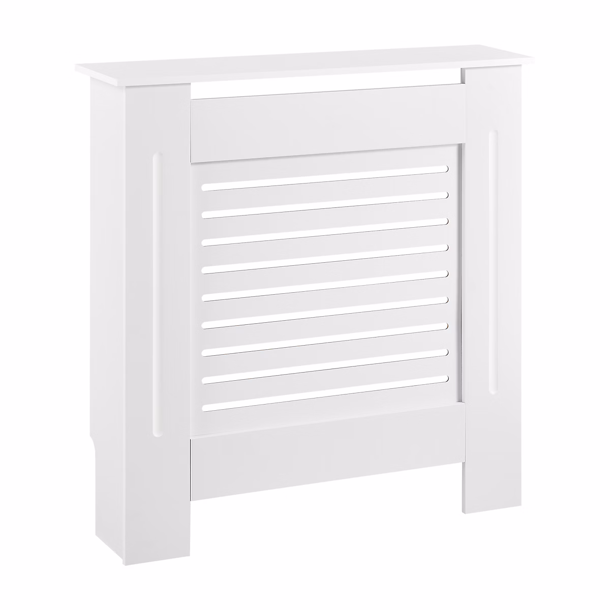 Couverture de Radiateur Charleston 78 × 19 × 82 cm Blanc en.casa