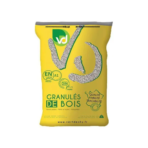 Pour plus de confort à l’extérieur：Granulés de bois Vert Deshy - le sac de 15 kg