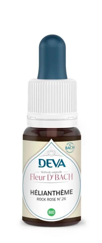 Pour un extérieur bien organisé：Complément alimentaire fleur de Bach hélianthème bio Deva - 15 ml