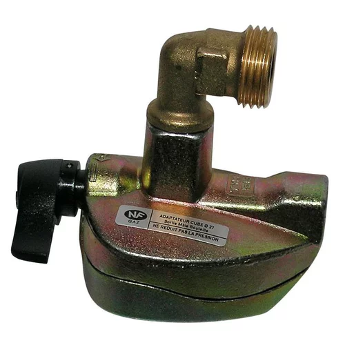 Pour vos projets jardin:Adaptateur cube pour bouteilles Butagaz