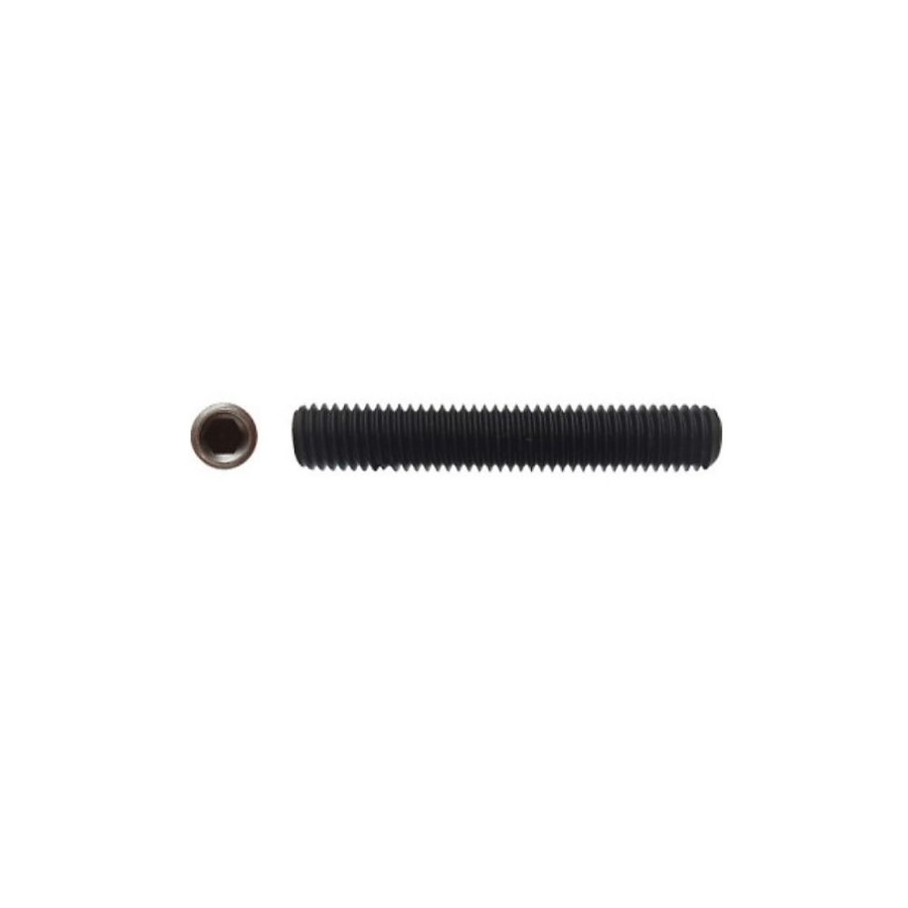 200 Vis Sans Tête 6 Pans Creux à Bout Plat STHC 6 × 12 mm – DIN 913, 45H, Brut, D, Work