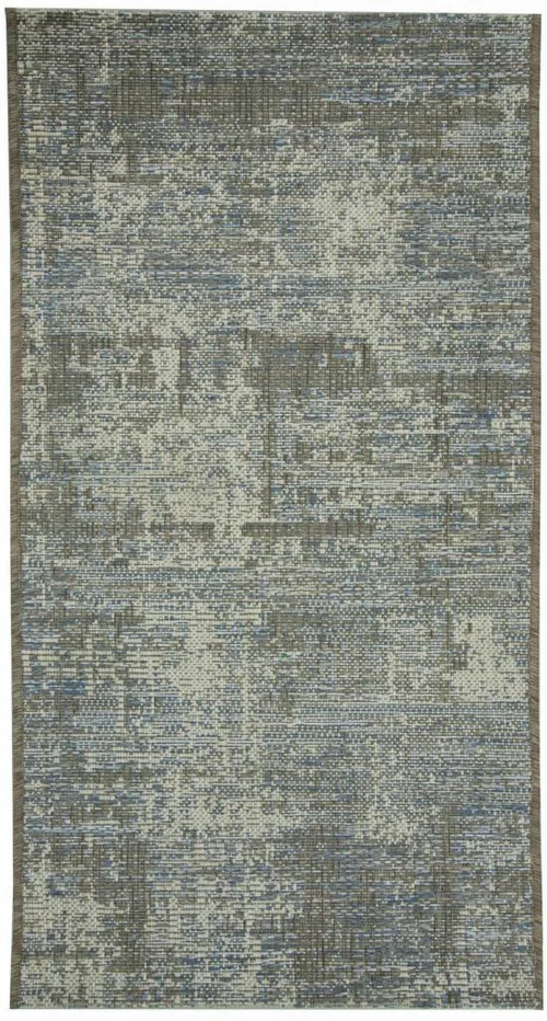 Style au jardin:Tapis en polypropylène gris Catania 2 - 60 x 110 cm