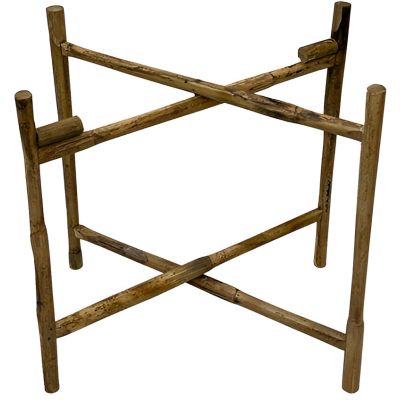 Trépied en bambou pour plateau Jali (50 x 46 x 42 cm)
