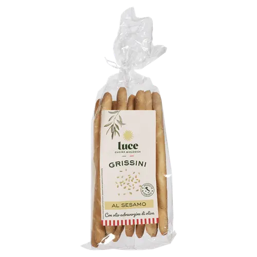 Choix extérieur:Gressins sésame bio Luce - 150 g