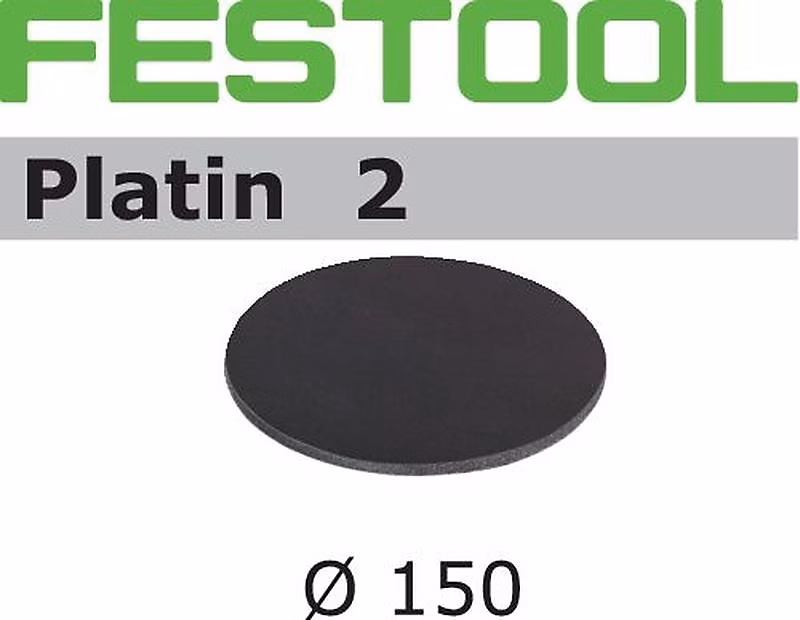 Abrasifs Platin 2 STF D150/0 S1000 – Disques 150 mm Pack de 15 | 492370