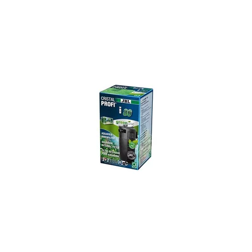 Votre jardin：Filtre intérieur mécanique et biologique pour aquarium coloris noir JBL CristalProfi i80 GreenLine – 60 à 110 litres