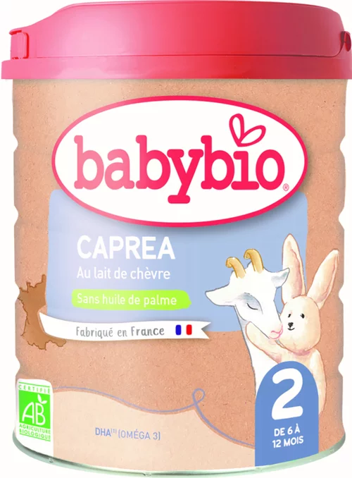 Pratique pour le jardin：Babybio Caprea 2 dès 6 mois - 800 gr