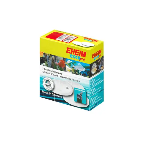 Choix nature:Coussins de ouate pour filtre Ecco Pro, sachet de 3, EHEIM - idéal pour aquariums