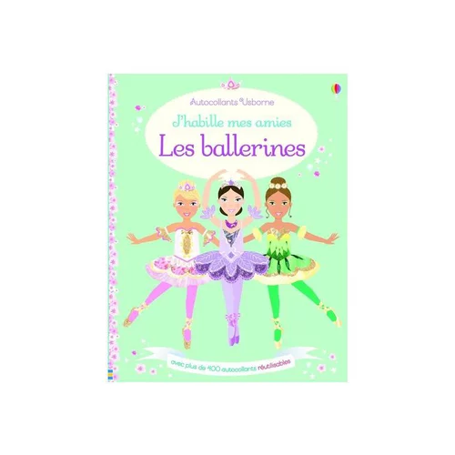 Accessoire pour le jardin:Le livre " J'habille mes amies ballerines " aux Éditions Usborne Publishing