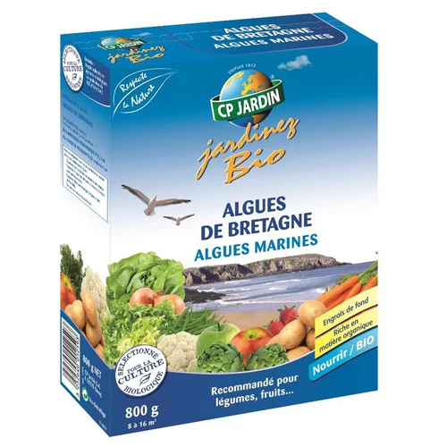 Pour plus de confort au jardin：Algues de Bretagne 800 g 16,6x6,2x21,5 cm