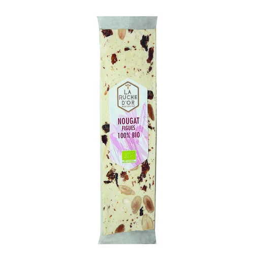 Une idée pour le jardin：Barre nougat bio tendre figues 50g