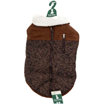 Manteau fourrure pour chien Natural 45 cm (Chocolat)