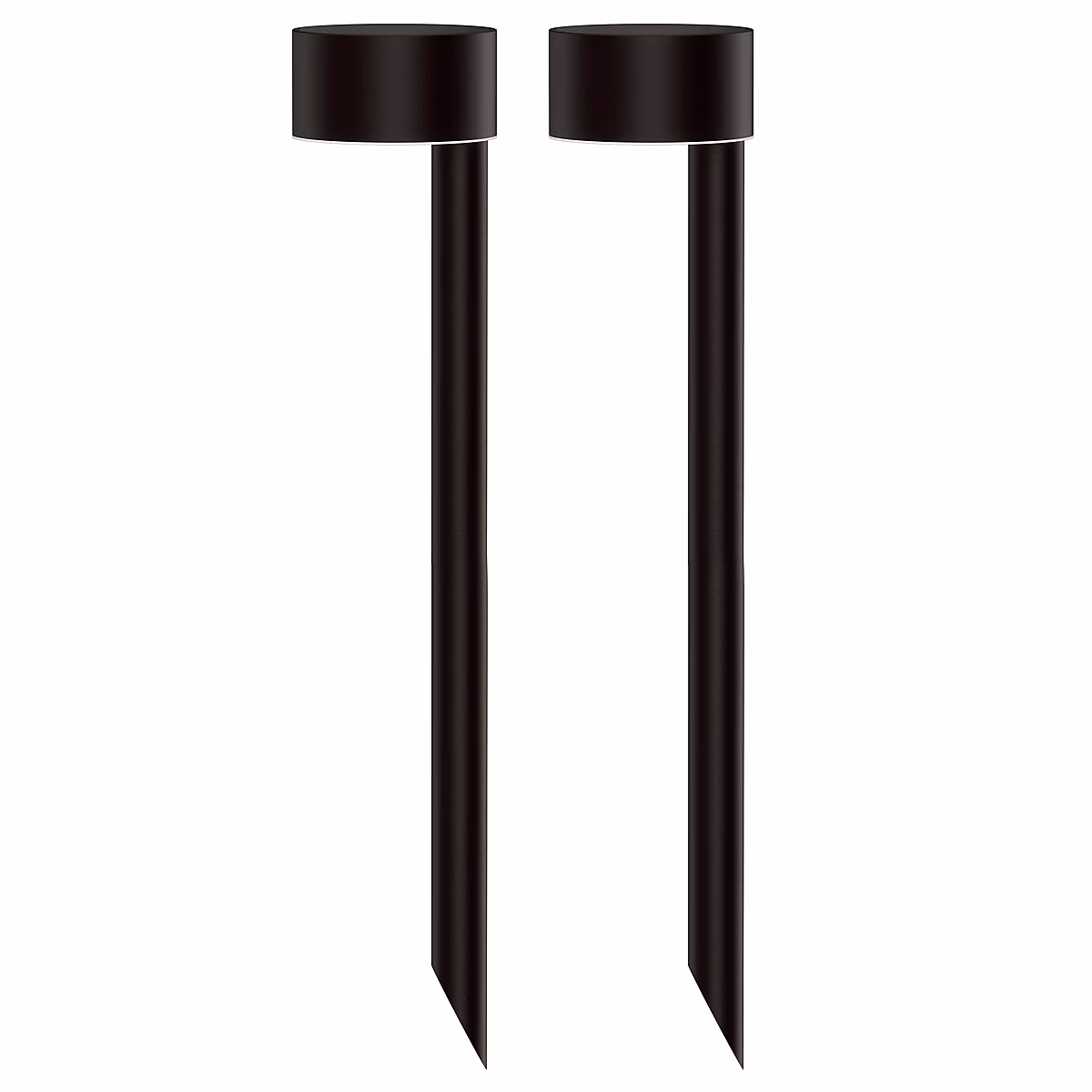 Luminaire et éclairage extérieur – 2 Balises solaires à piquer FORTY H30cm