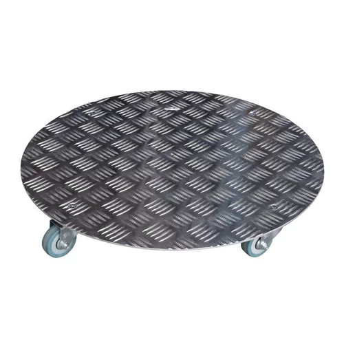 Le petit plus du jardin：Roule plante aluminium rond Ø 40 cm