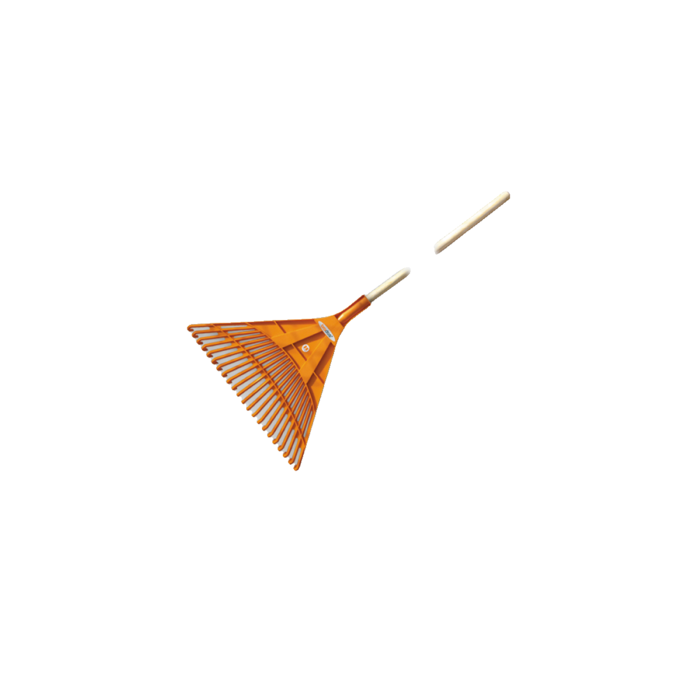 BROS Râteau Bradas cx22b plastique 50 cm orange – Outillage de jardin