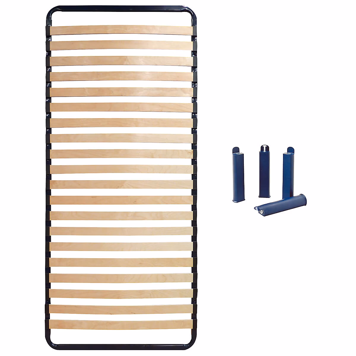 ALTOLATTES – Pack Sommier 20 Lattes 90 × 200cm + Pieds bleus
